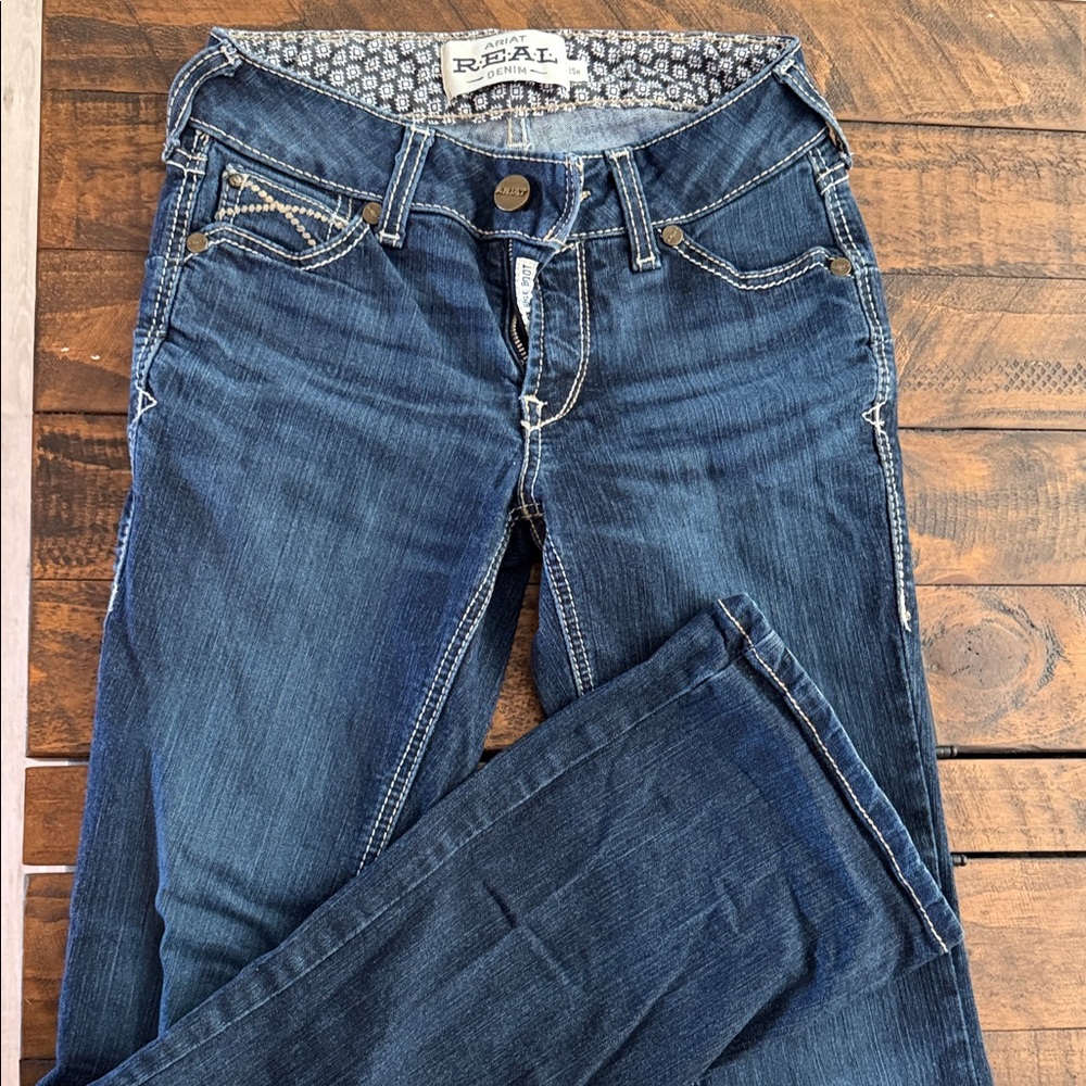 Ariat Dark Blue Straight Leg Jeans